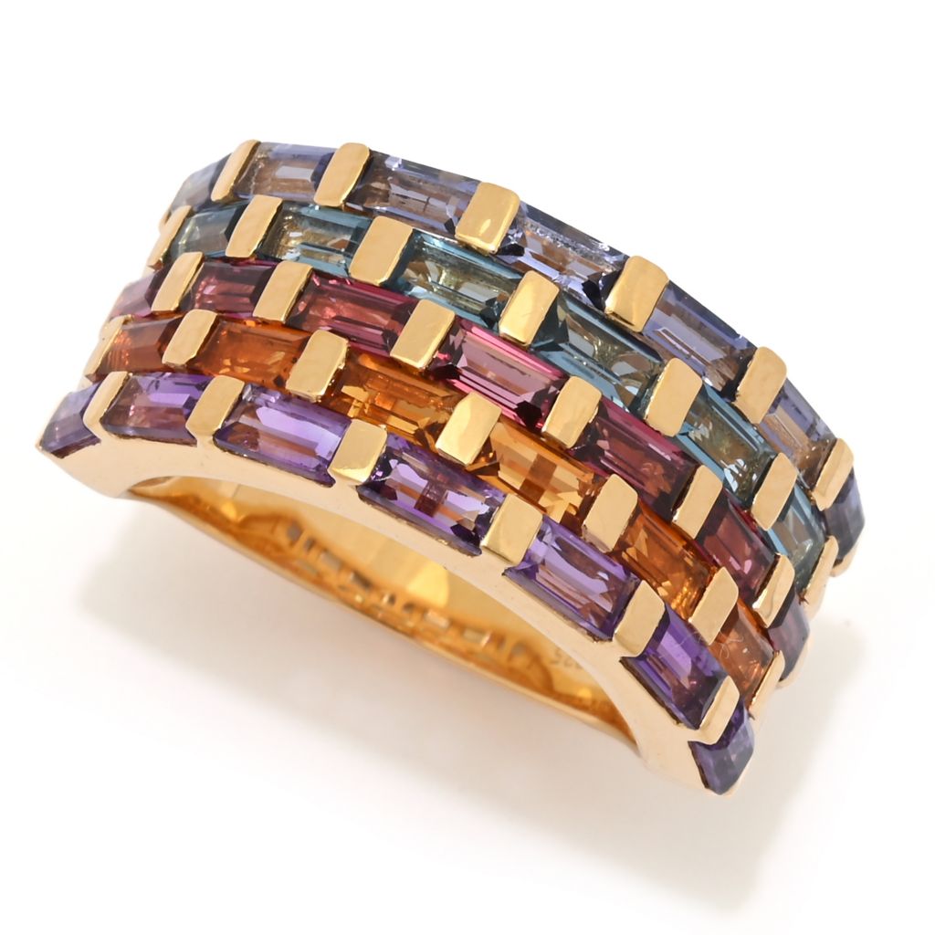 muse-18k-gold-plated-2-77ctw-baguette-multi-gemstone-5-row-band-ring