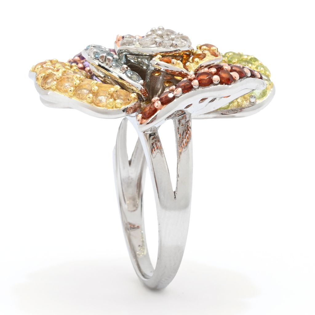 18k-gold-platinum-plated-4-92ctw-multi-gem-blooming-flower-high-set-ring
