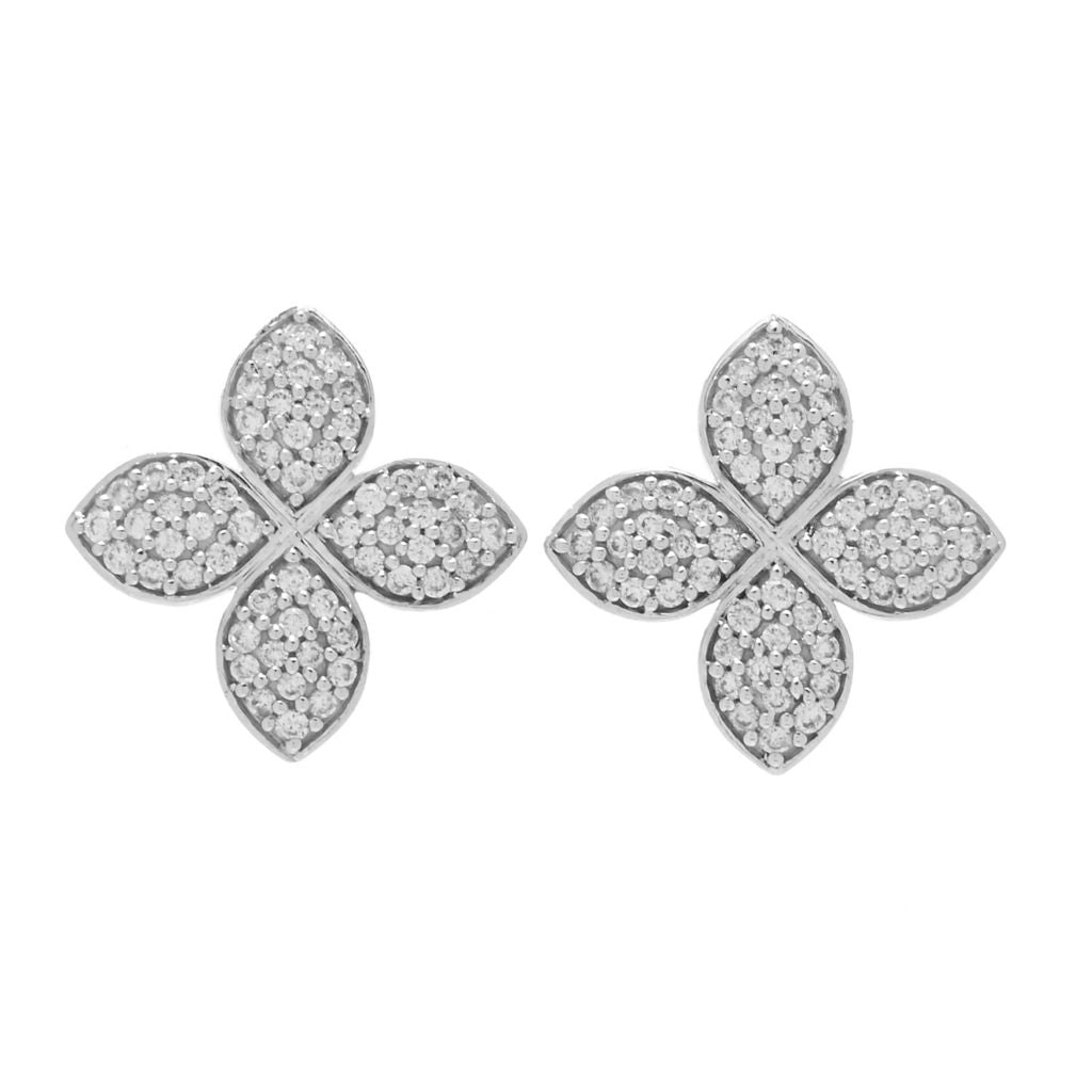 morris-david-14k-white-gold-0-54ctw-diamond-dogwood-flower-stud-earrings