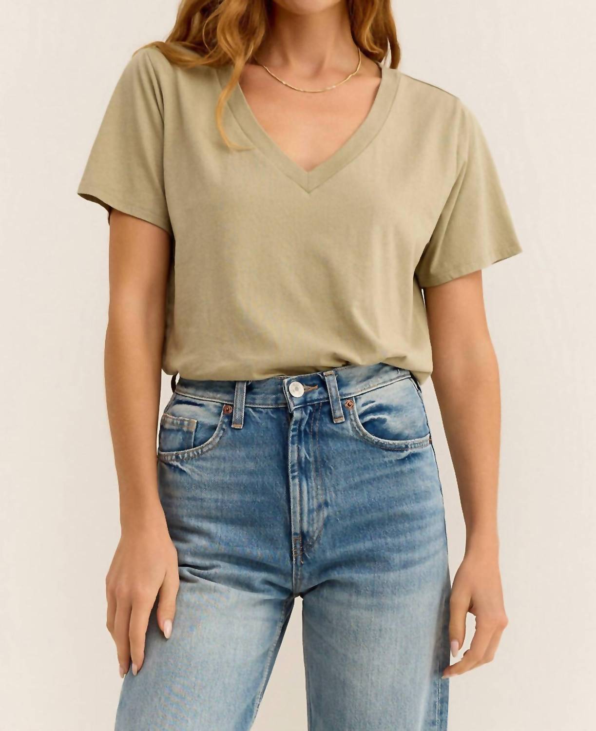 Z Supply - Girlfriend V-Neck Tee