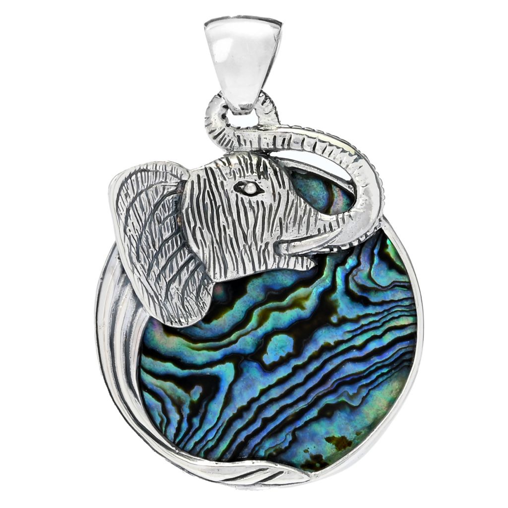 artisan-silver-by-samuel-b-choice-of-gem-elephant-medallion-pendant