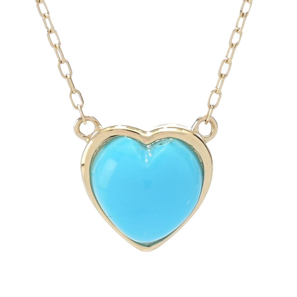 cirari-14k-gold-polished-7mm-heart-shape-turquoise-pendant-w-chain
