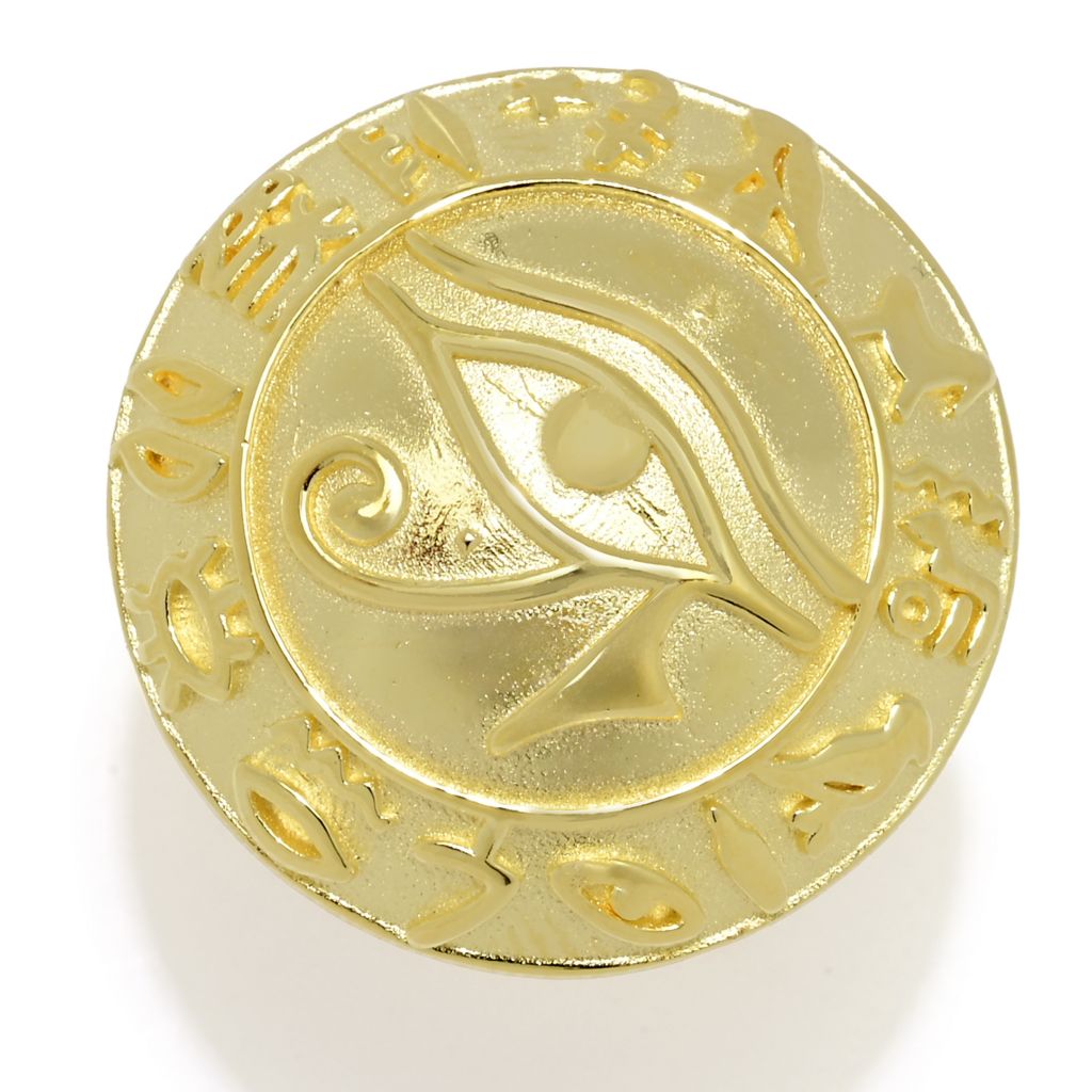 passport-to-egypt-18k-gold-plated-eye-of-horus-embossed-medallion-ring