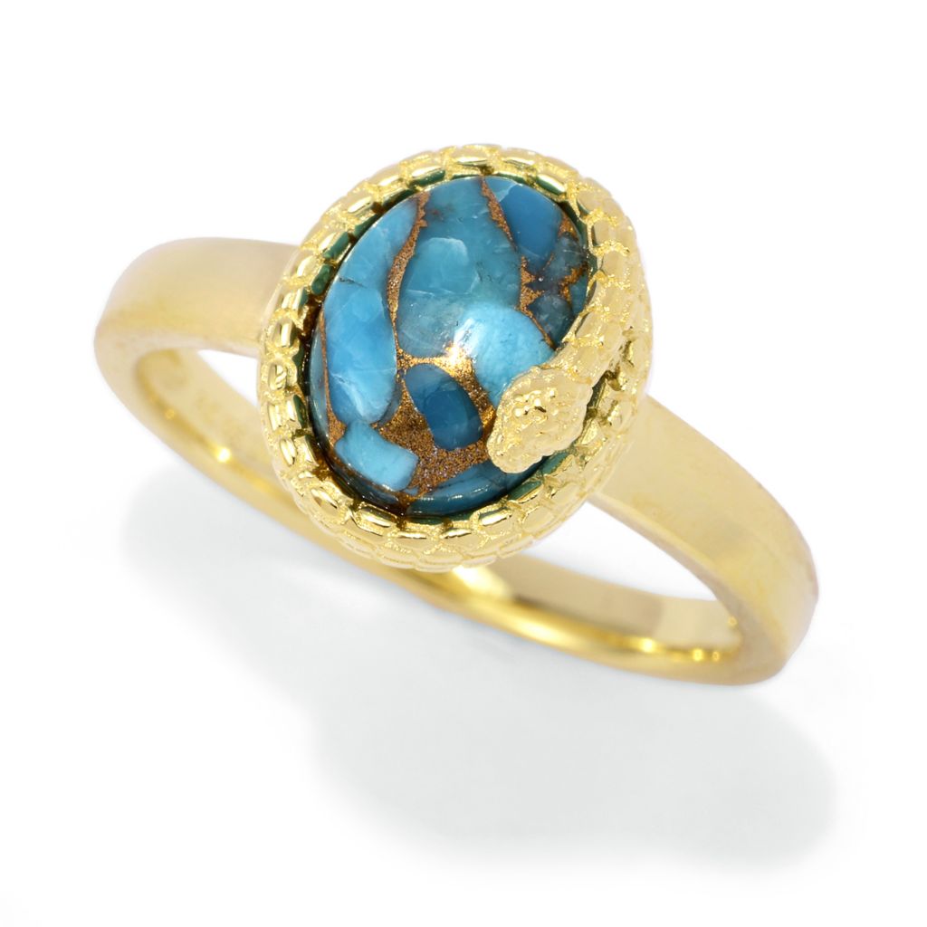 passport-to-egypt-18k-gold-plated-choice-of-9x7mm-oval-gem-snake-wrap-ring
