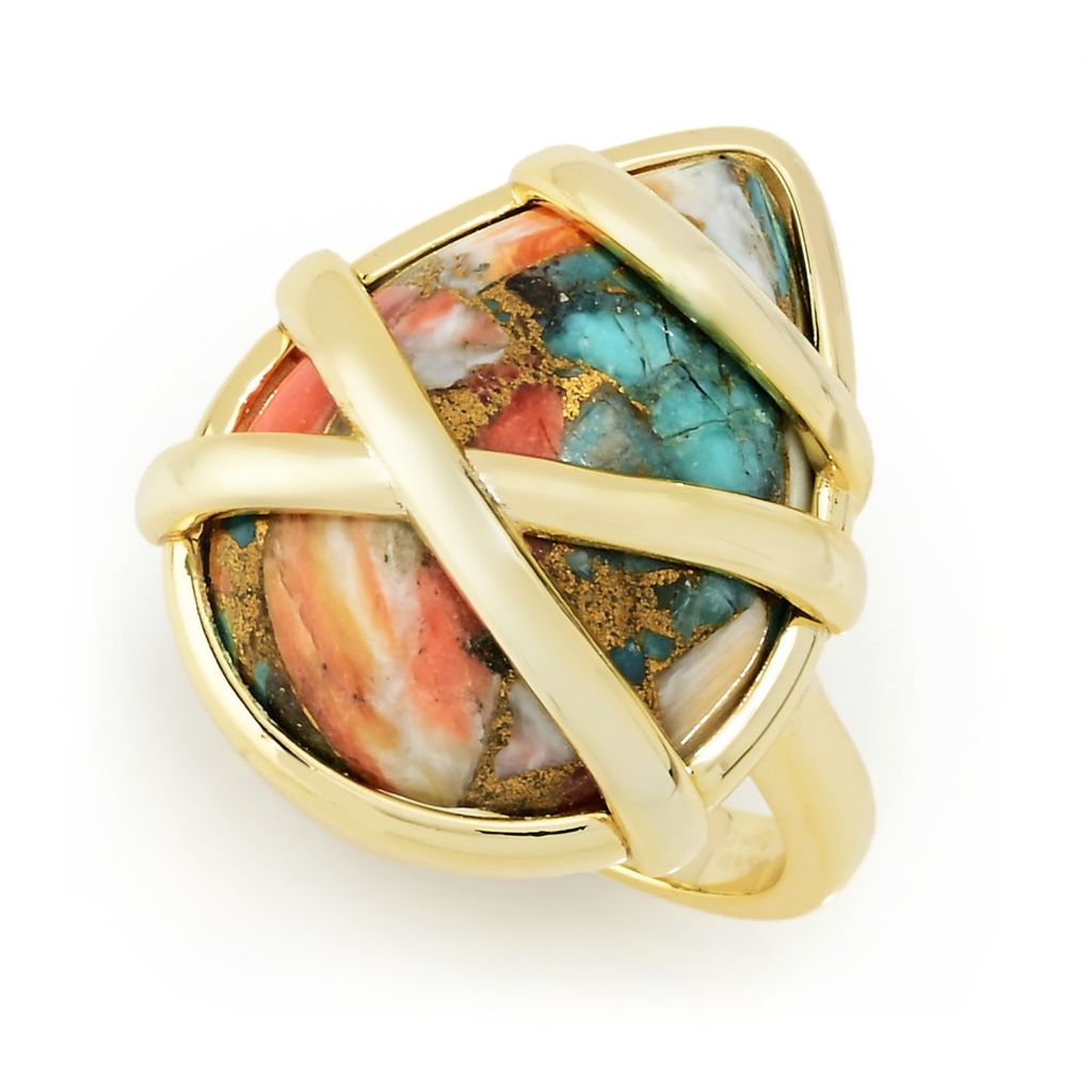 aurelia-18k-gold-plated-20x15mm-pear-shape-spiny-oyster-ring