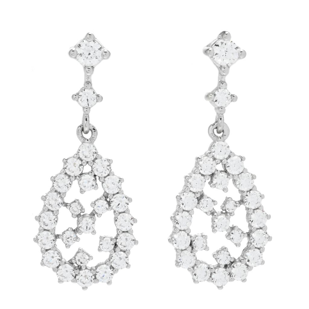 brilliante-italia-2-07-dew-simulated-diamond-scattered-drop-earrings