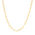 verona-gioielli-18k-gold-plated-hammered-flat-paperclip-link-31-5-necklace
