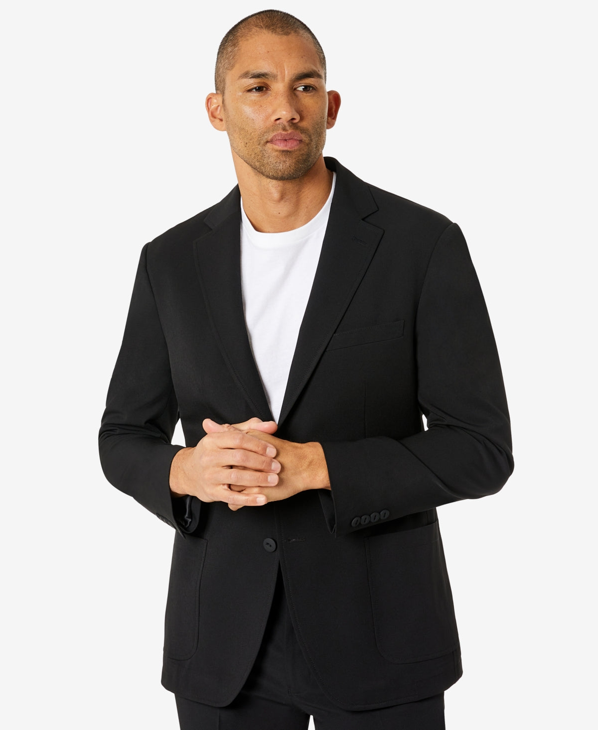 Michael Kors Men's Modern Fit Stretch Solid Suit Jacket