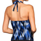 Kallure - Shirred Halter Tankini Top