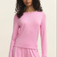 Z Supply - Maison Pointelle Long Sleeve Top
