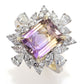 serge-camille-14k-gold-polished-4-10ctw-ametrine-lab-grown-diamond-ring-3-8-grams