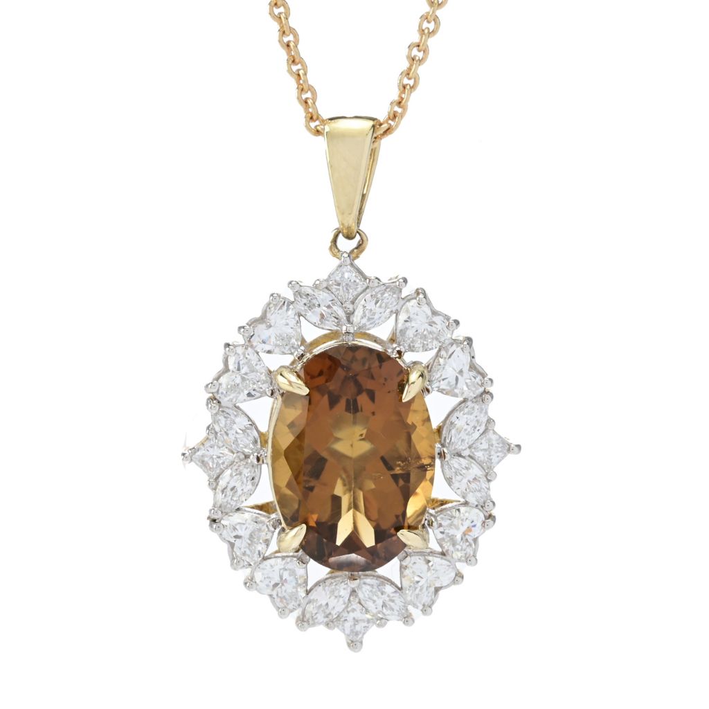 serge-camille-14k-gold-5-75ctw-cognac-quartz-lab-grown-diamond-pendant