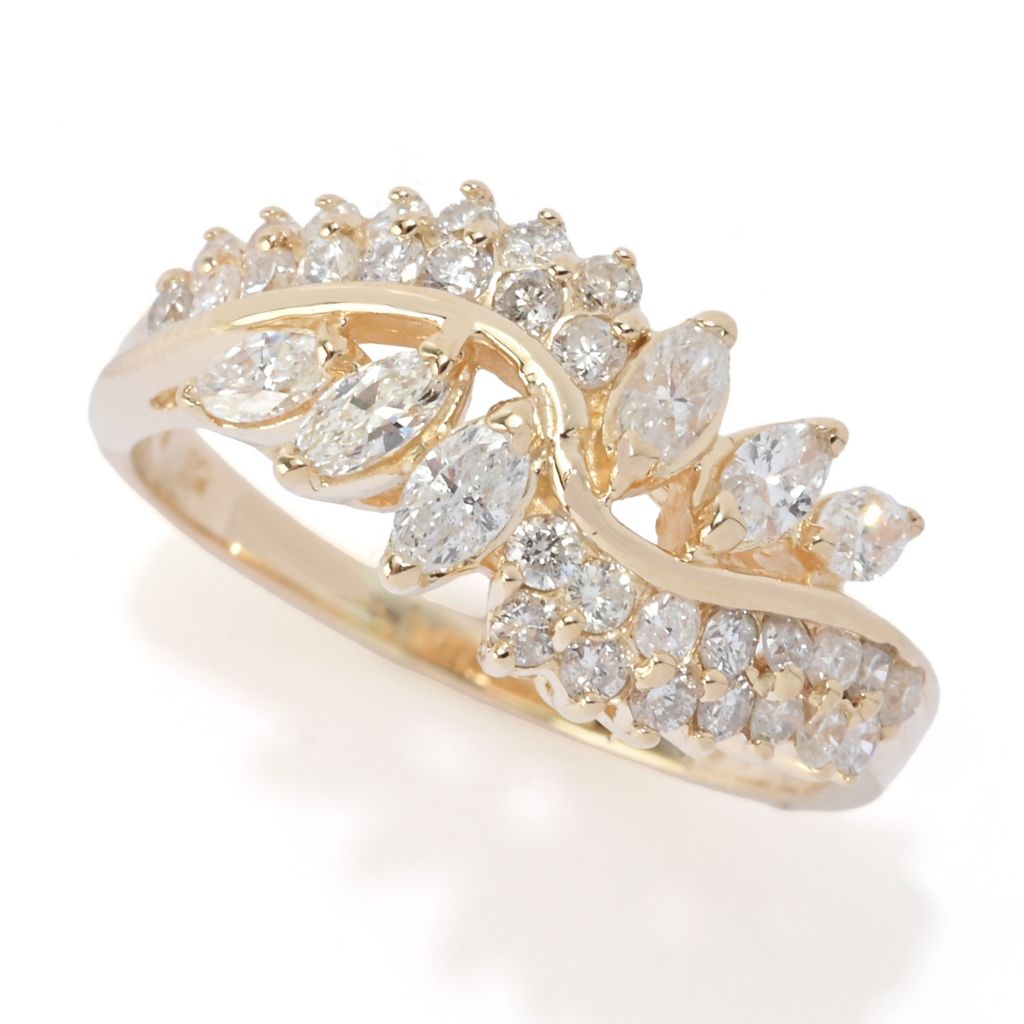 14k-gold-1-00ctw-round-marquise-diamond-ring-3-4-grams