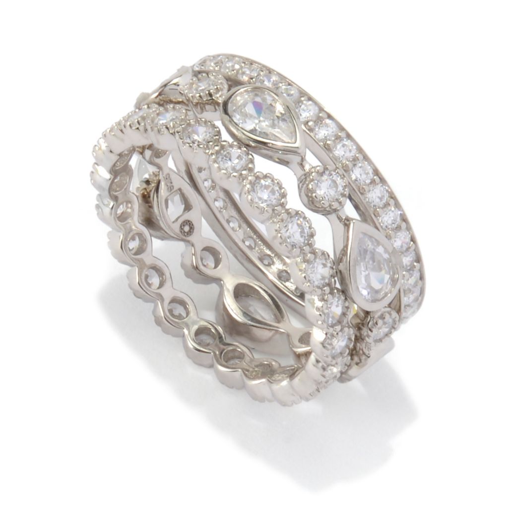 brilliante-platinum-plated-4-46-dew-simulated-diamond-set-of-3-stack-rings