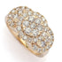 morris-david-choice-of-14k-gold-1-01ctw-diamond-trinity-halo-ring
