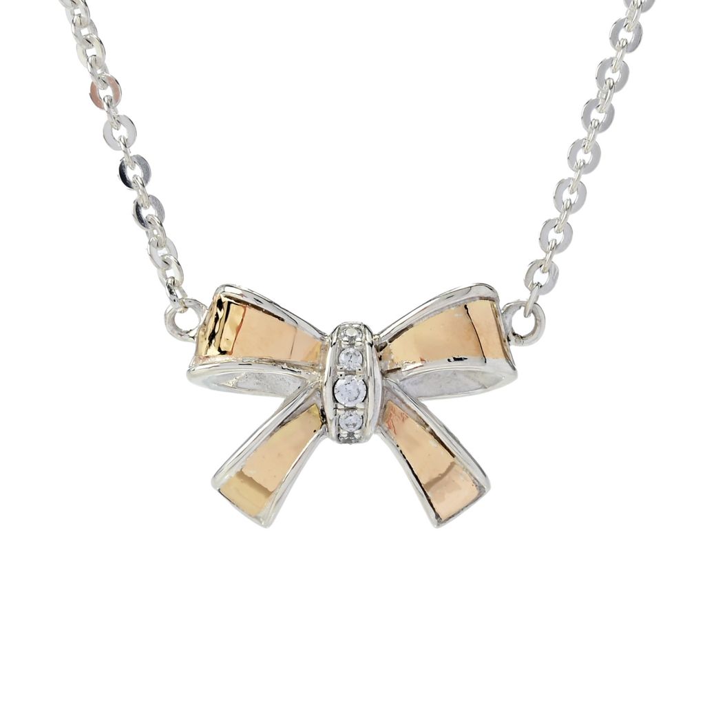 artisan-silver-by-samuel-b-18k-gold-accented-white-topaz-bow-necklace