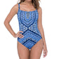Profile By Gottex - D-Cup Scoop Neck Underwire One Piece Swimsuit