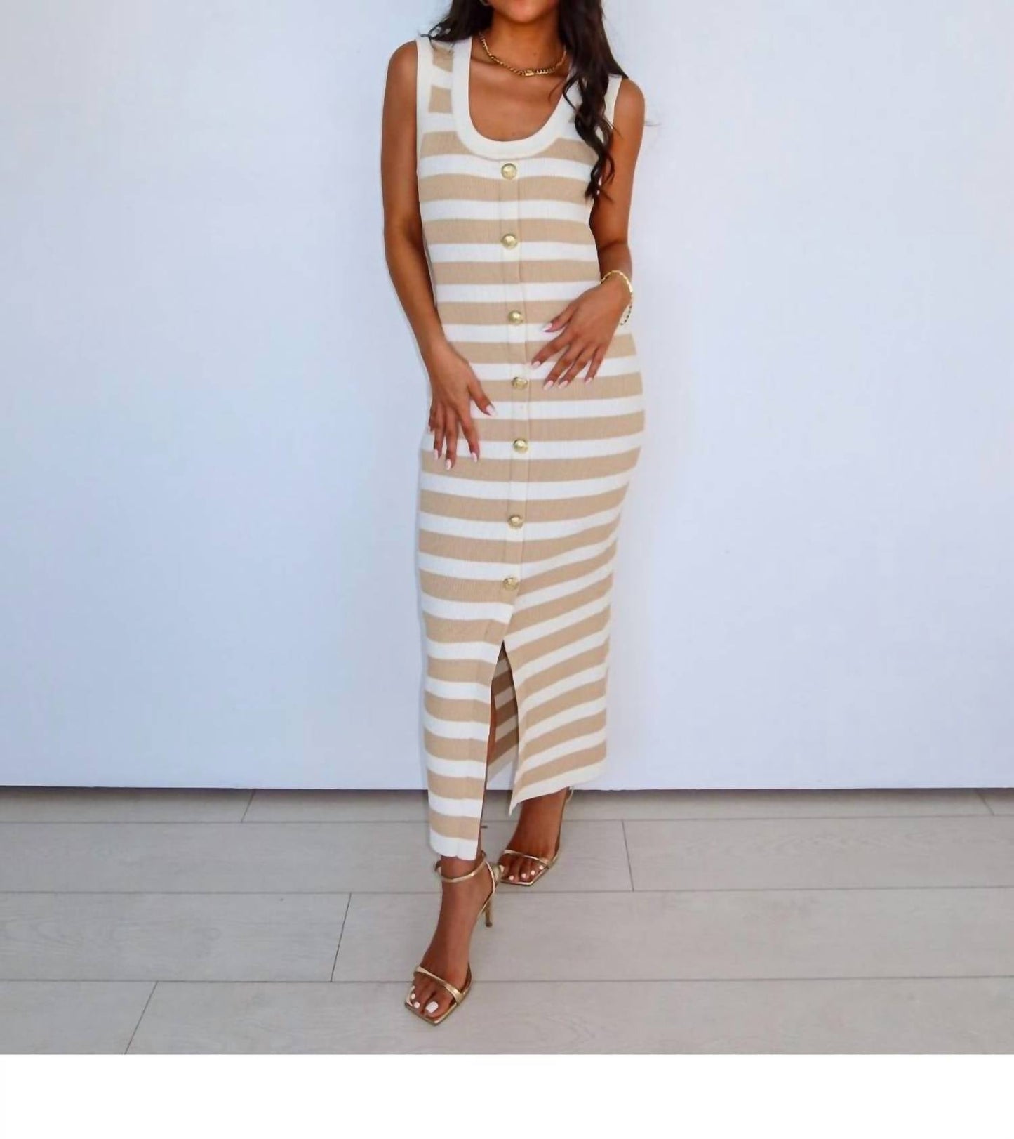 2.7 August Apparel - Boardwalk Midi Dress