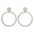 morris-david-14k-gold-1-00ctw-diamond-reversible-circle-drop-earrings