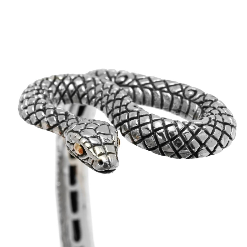artisan-silver-by-samuel-b-choice-of-14x10mm-gemstone-year-of-the-snake-bracelet