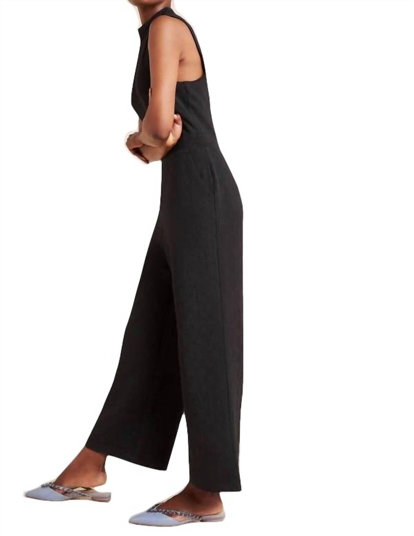Eva Franco - Charley Mock Neck Jumpsuit