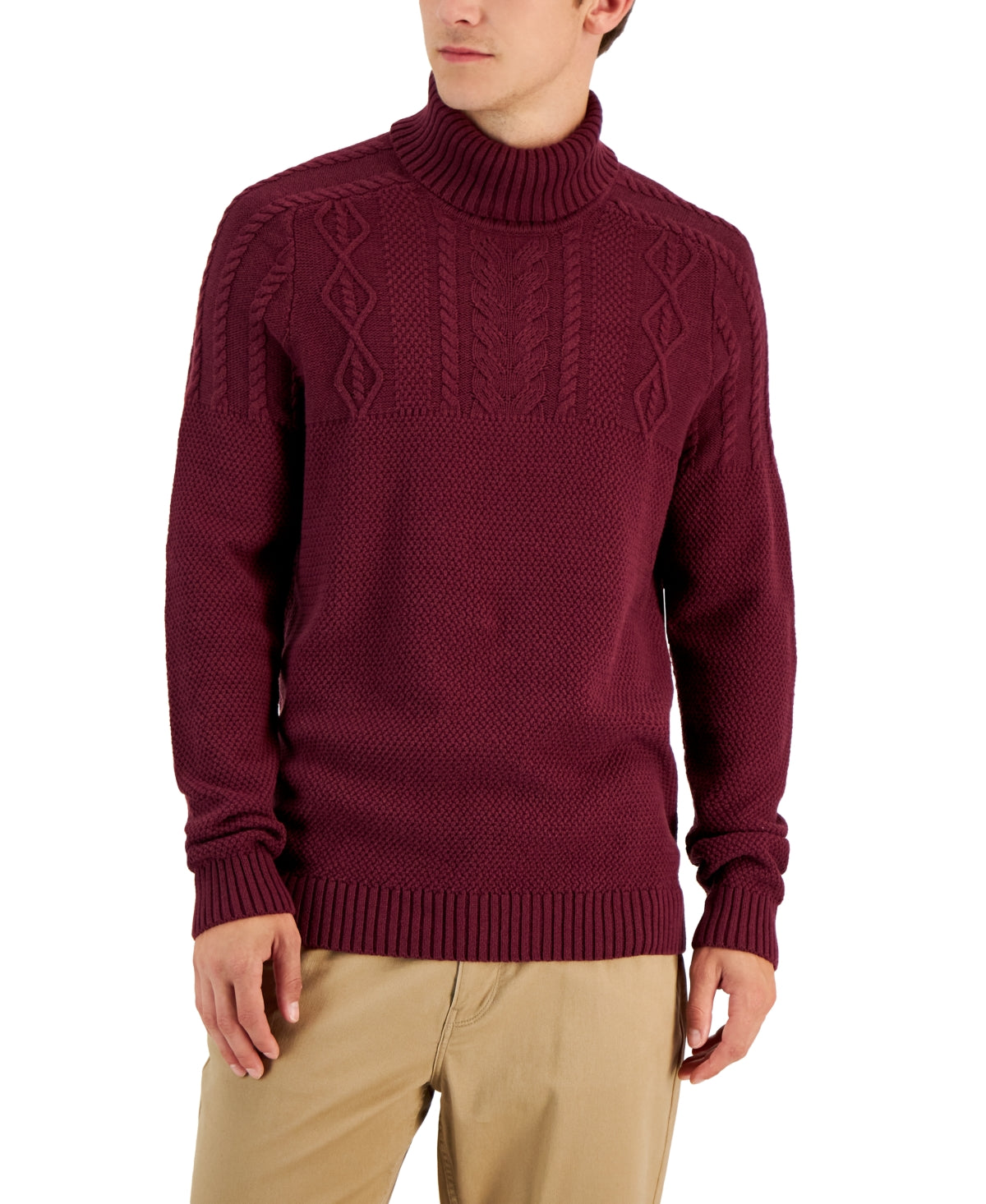 mens-cable-knit-chunky-turtleneck-sweater