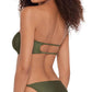 Steve Madden - Cutout Bandeau Bead Bikini Top