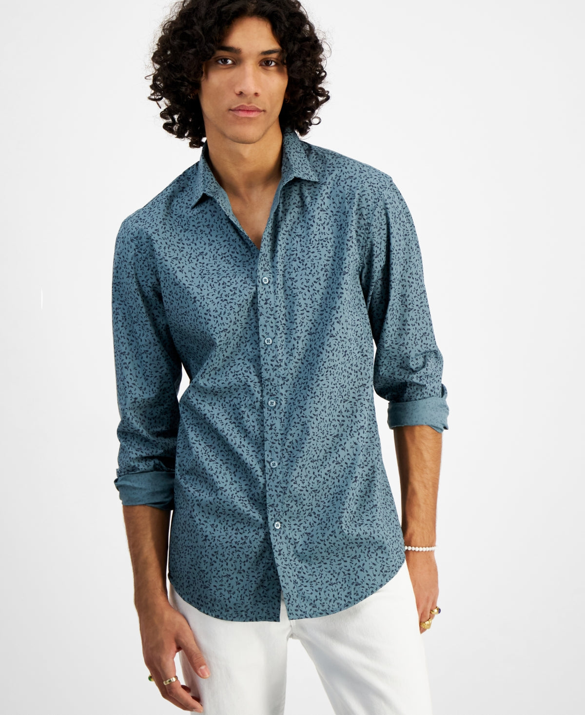 mens-regular-fit-floral-ditsy-print-shirt