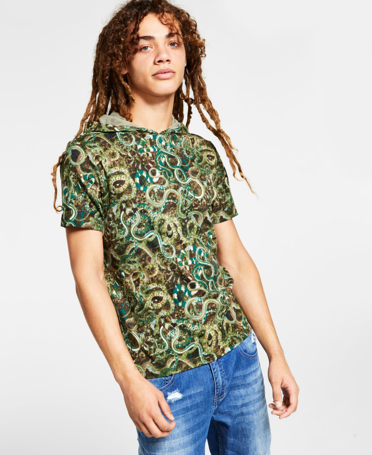 mens-snake-hooded-print-t-shirt