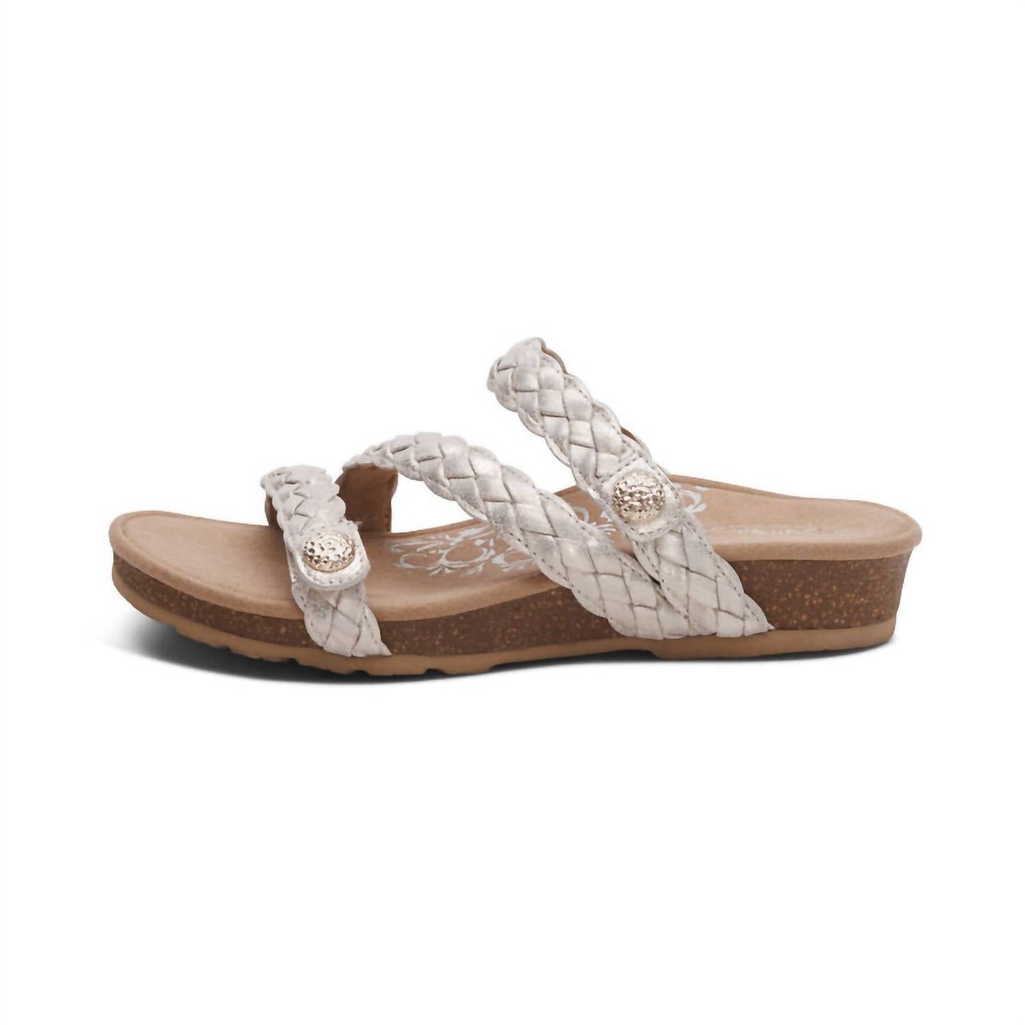 Aetrex - Women's Josie Braided Slides
