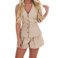 Mustard Seed - Bold Move V-neck Romper