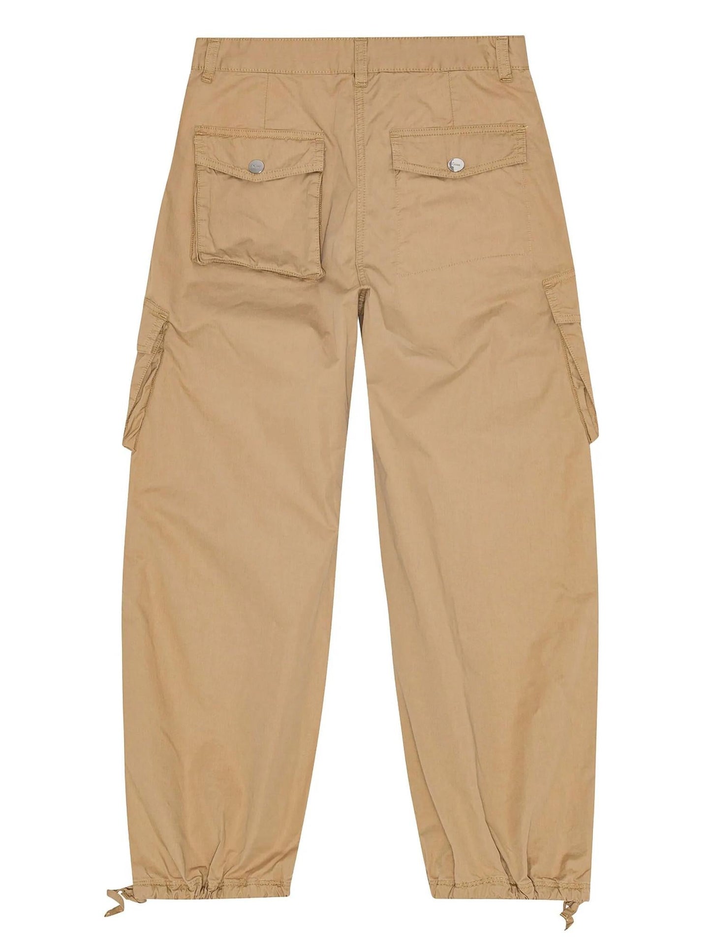 Ganni - Cotton Twill Pants