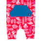 RAGS Apparel Kid's Tank Kangaroo Pocket Hooded Capri Rag Romper Red Size 18-24M