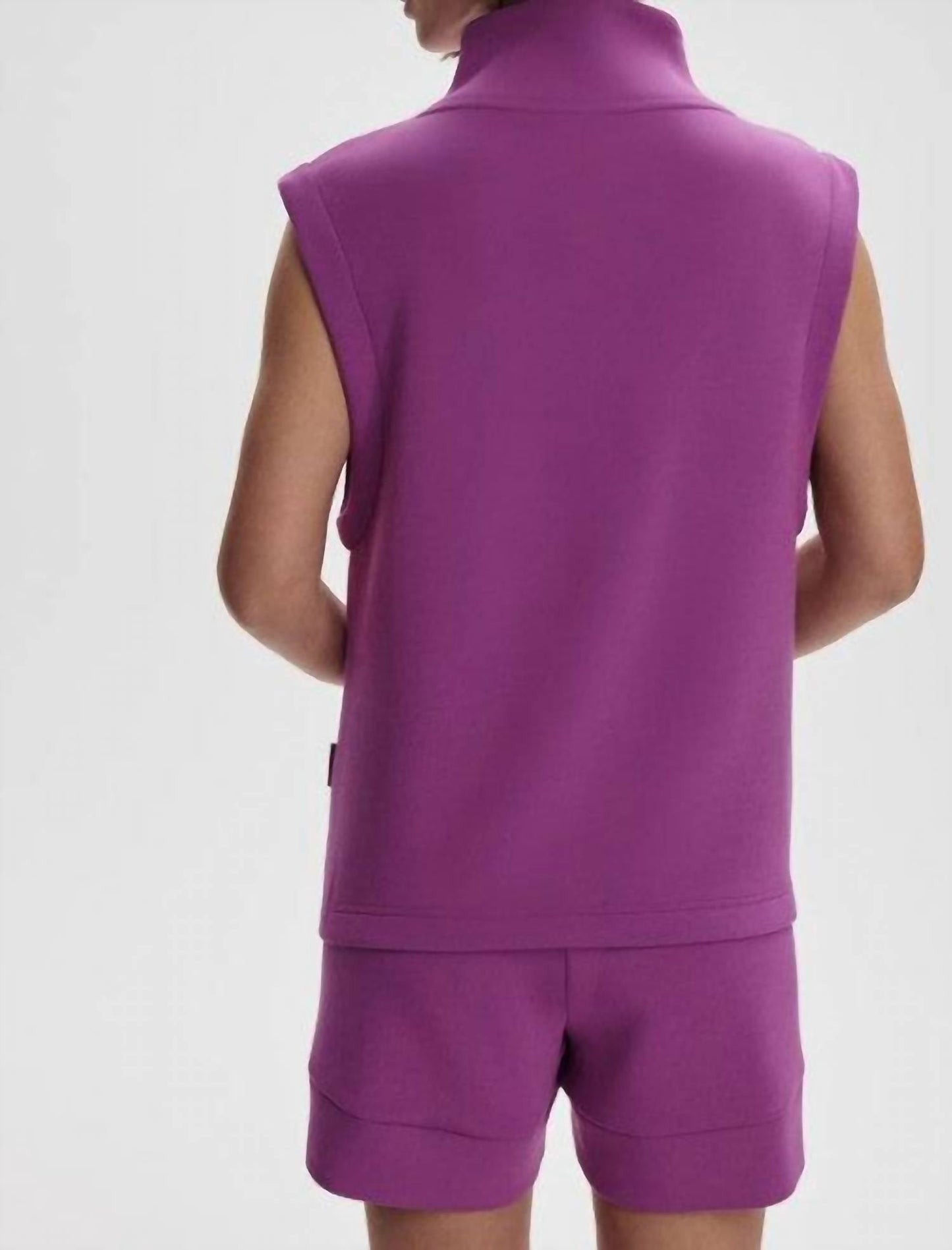 Varley - Magnolia Half Zip Tank