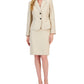 Le Suit Women's Two-Button Skirt Suit, Regular and Petite Sizes