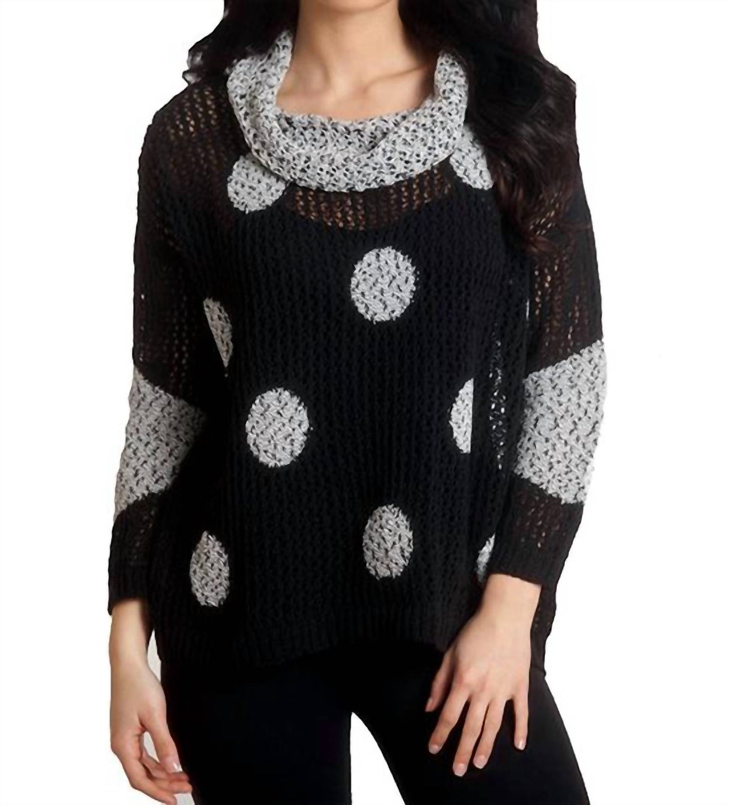 French Kyss - Crochet Dot Cowl