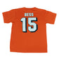 NFL Miami Dolphins Reebok Davone Bess #15 Player Tee Youth Tshirt DK1426