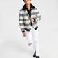 mens-loki-fleece-collar-plaid-jacket-white