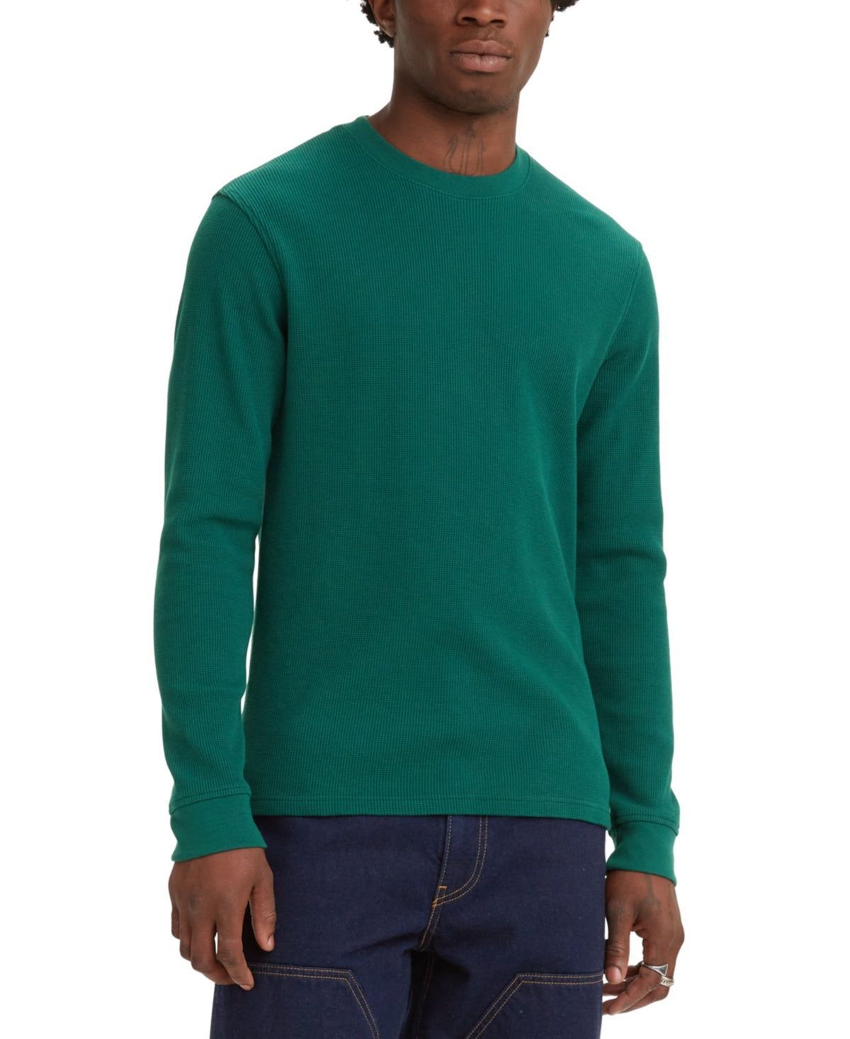 mens-waffle-knit-thermal-long-sleeve-t-shirt