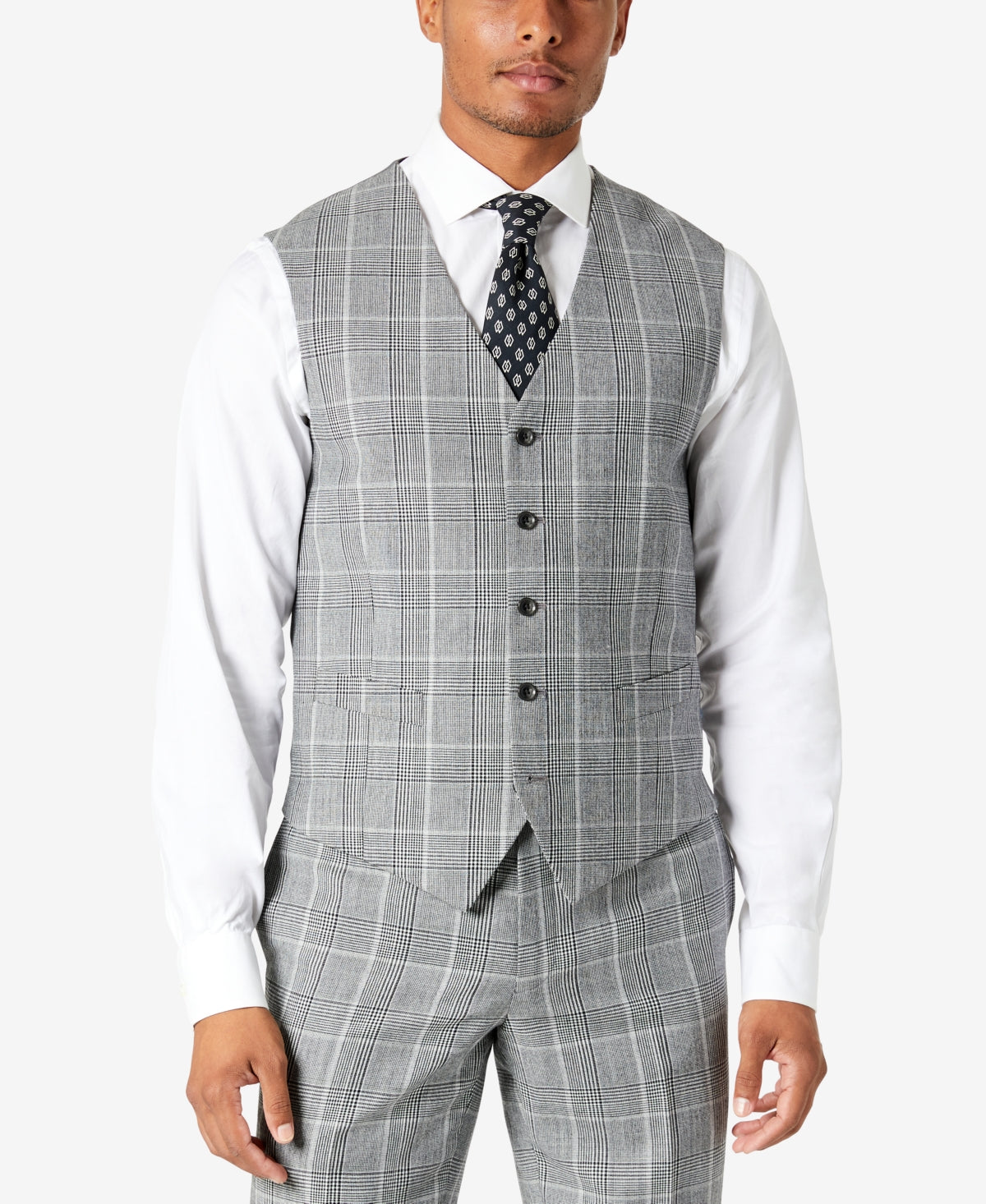 mens-slim-fit-plaid-suit-vest