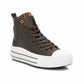 Xti - Women's Canvas Ankle Sneaker Boots