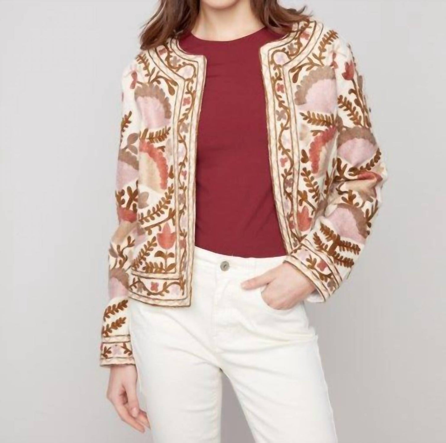 Charlie B - Embroidered Jacket