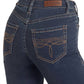 Rock & Roll Cowgirl - Boot Stitch High Rise Jean