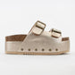 Ccocci - Women's Maddie Double Buckle Platform Sandals