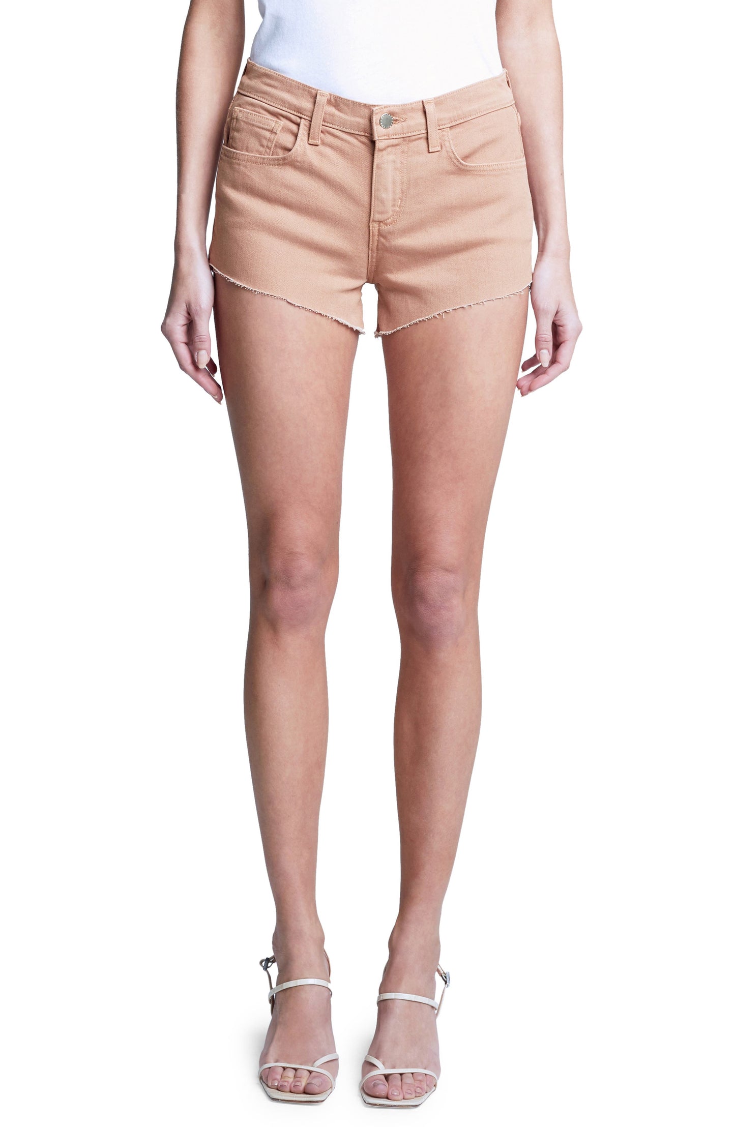 womens-lagence-audrey-brown-cutoff-shorts