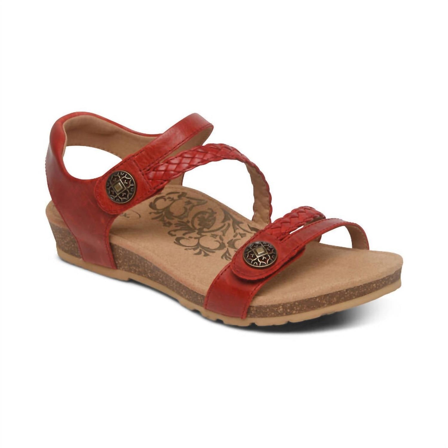 Aetrex - Women's Jillian Braided Quarter Strap