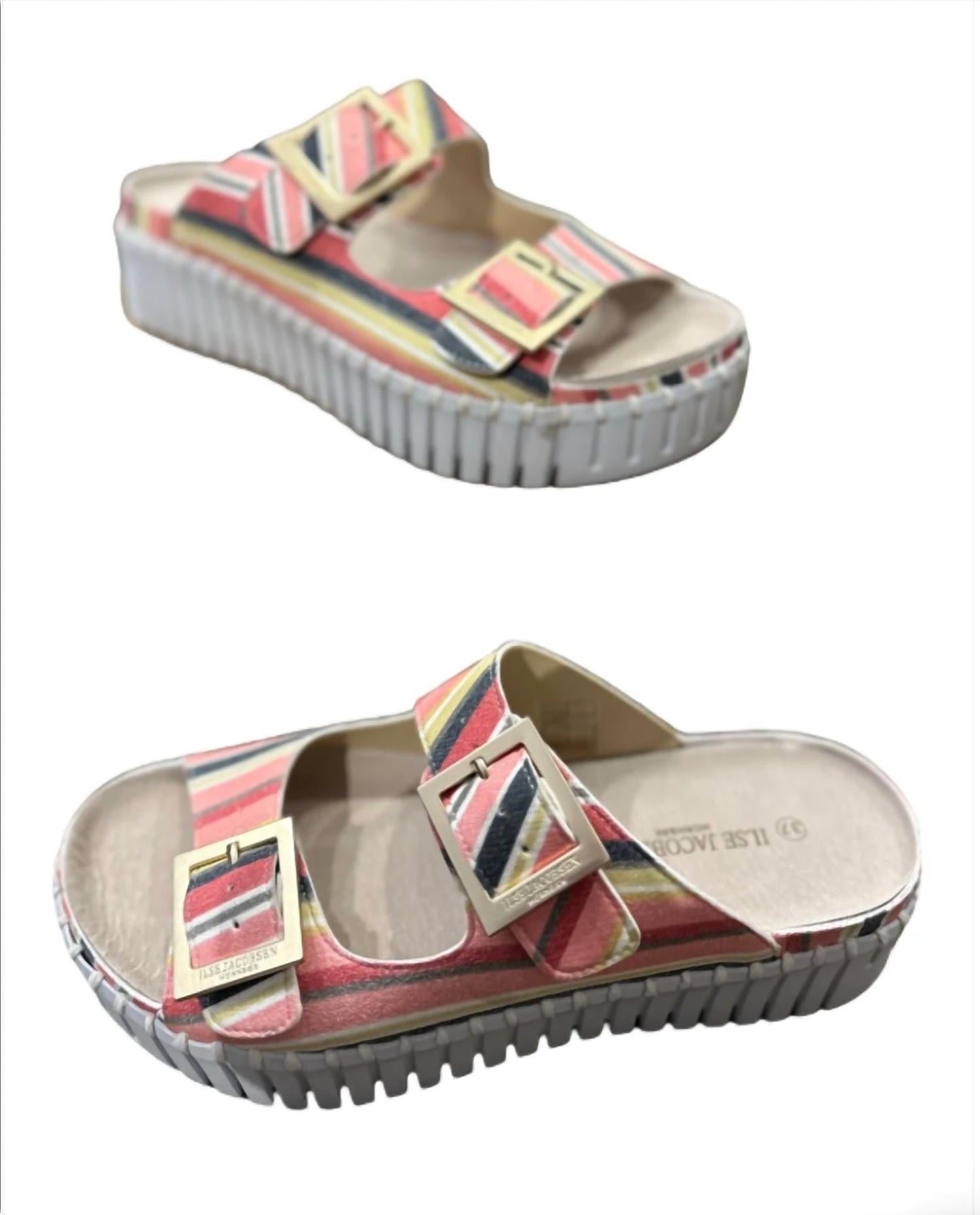 Ilse Jacobsen - Women's Tulip Stripe Sandal