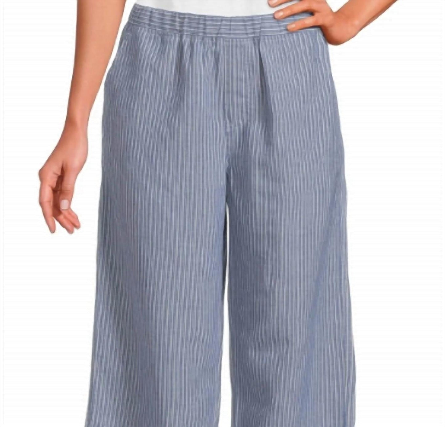 Mododoc - Women's Crop Wide Leg Pants