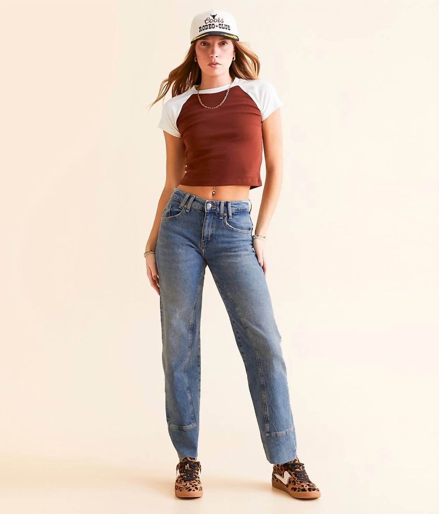 Free People - Risk Taker High Rise Straight Jeans