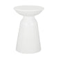 Outdoor Modern Metal End Large Table